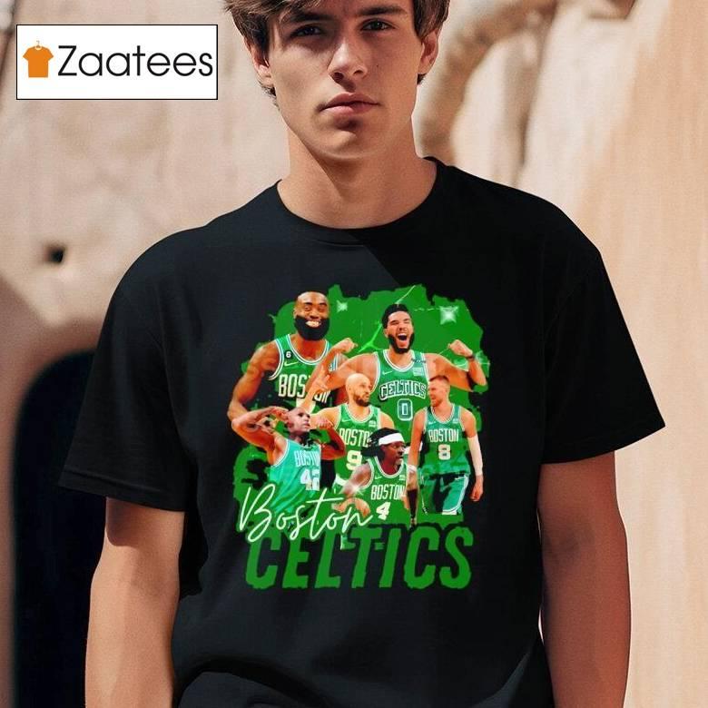 Boston Celtics Win Basketball Citiscape Vintage 90s Shirt