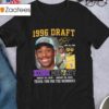 1996 Draft Kobe Bryant Thank You For The Memories Signature Shirt
