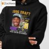 1996 Draft Kobe Bryant Thank You For The Memories Signature Shirt