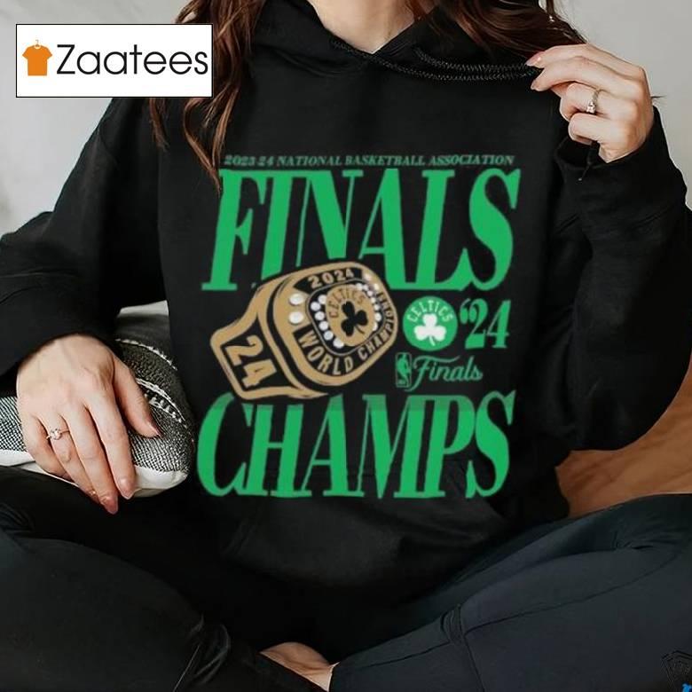 2023 24 Nba Finals Champs Boston Celtics Ring Shirt