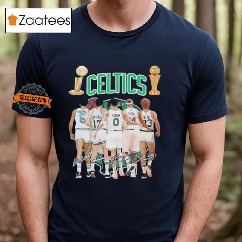 2024 Boston Celtics Nba Finals Champions All Best Starting 5 Players T Shirt