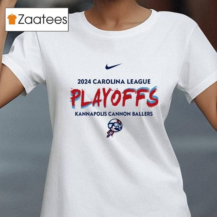 2024 Carolina League Playoffs Cannon Ballers Shirt