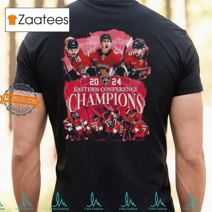 2024 Florida Panthers Team Name Eastern Conference Champions Shirt