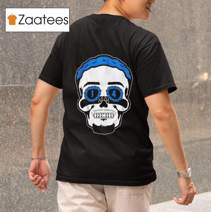 Amon Ra St Brown Sugar Skull Tshirt 