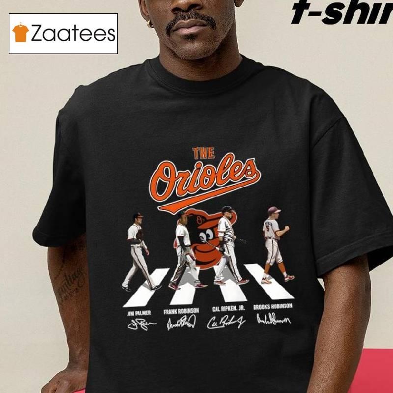 Baltimore Orioles Team Abbey Road Signatures Shirt
