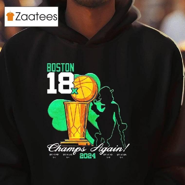 Banner 18 Boston Celtics Basketball Players Name Shirt