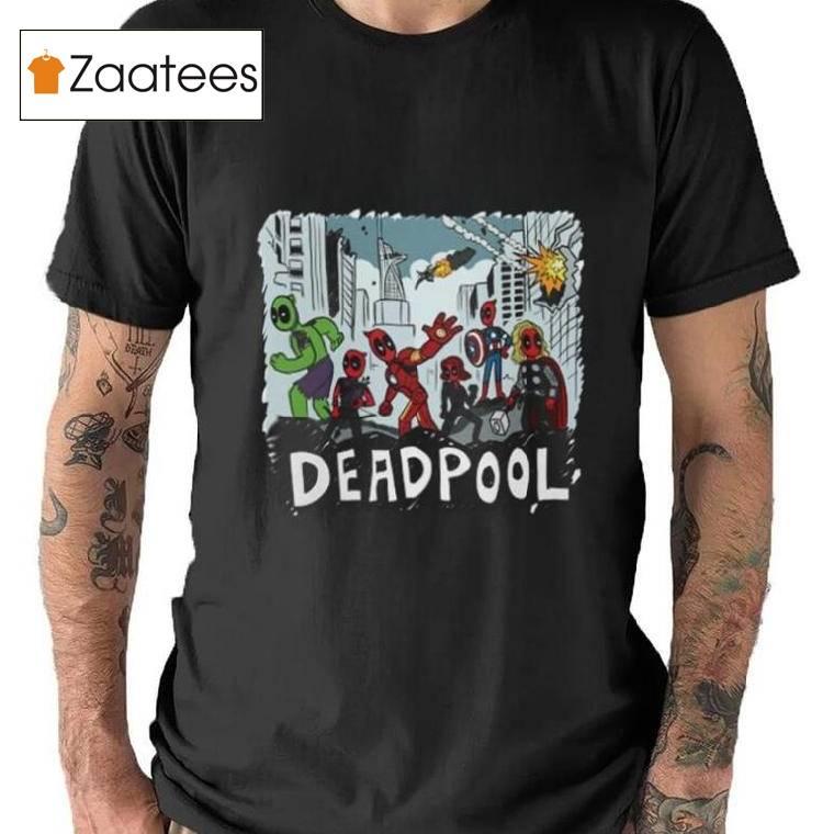 Battle Of New York (deadpool's Version) T Shirt