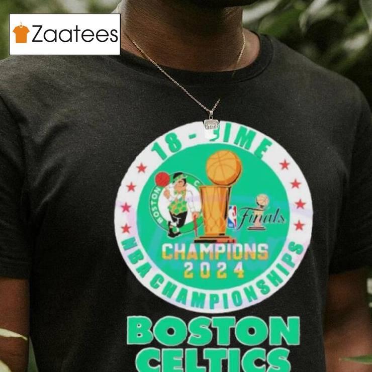 Boston Celtics 18 Time Nba Championships Shirt