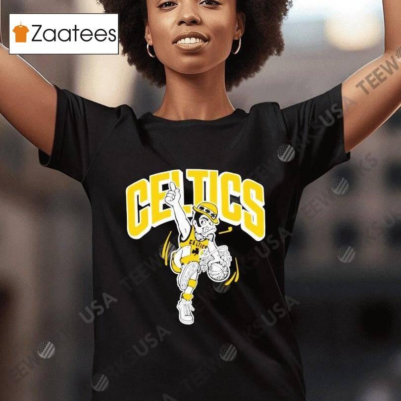 Boston Celtics And Infant Star Wars Basketball Shirt