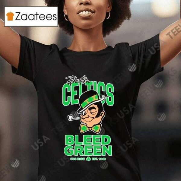 Boston Celtics Basketball Dancing Cartoon Shirt