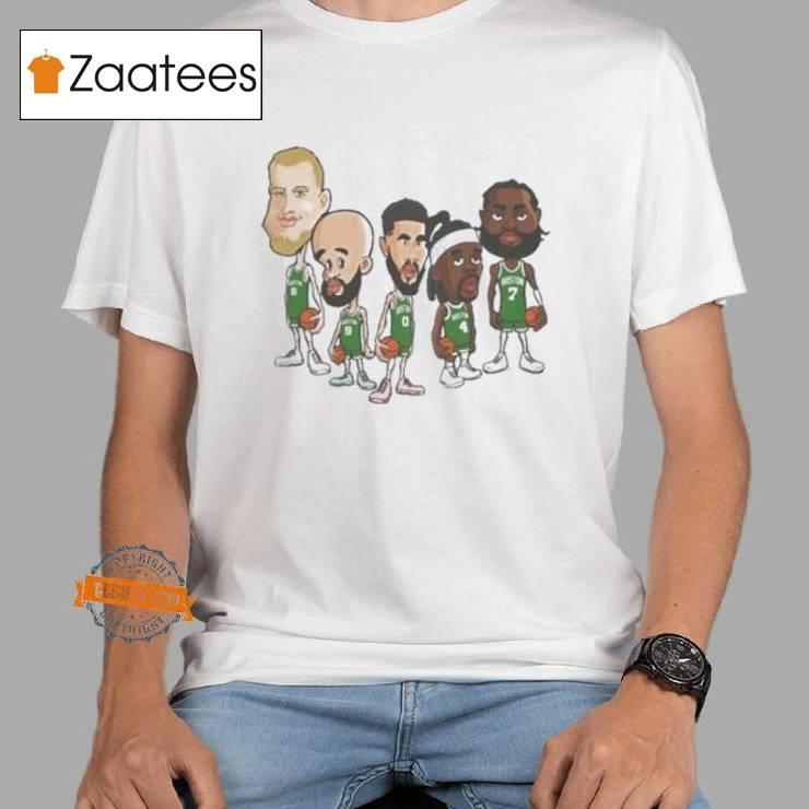 Boston Celtics Jayson Tatum Jrue Holiday Derrick White Jaylen Brown Nba Basketball 2024 Shirt