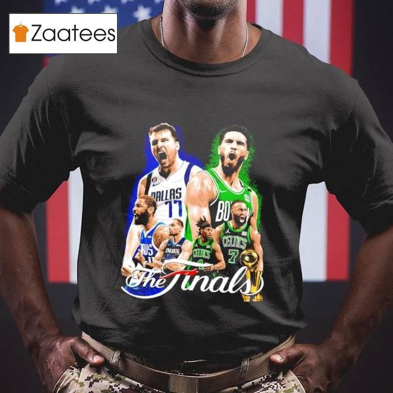 Boston Celtics Vs Dallas Mavericks 2024 Nba Finals Jayson Tatum Vs Luka Doncic Shirt