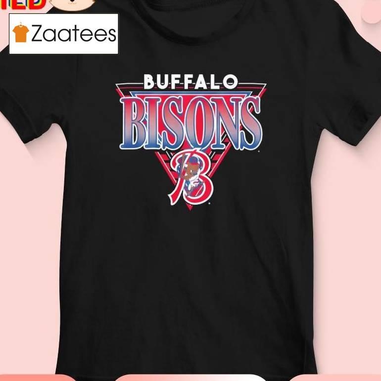 Buffalo Bisons 88 Ringer Mascot Vintage Shirt