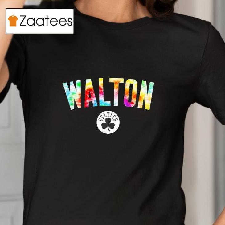 Celtics Bill Walton Tie-dye Shirt