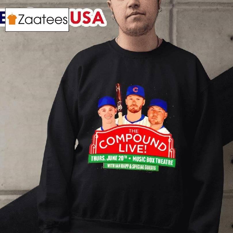 Chicago Cubs Ian Happ Ryne Sandberg The Compound Live Shirt