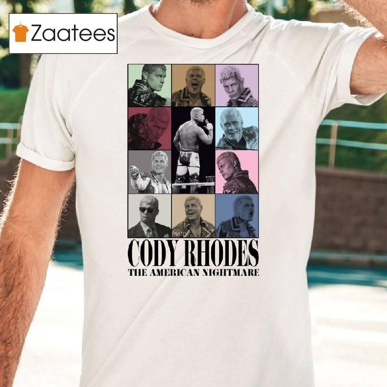 Cody Rhodes The American Nightmare Eras Tour Shirt