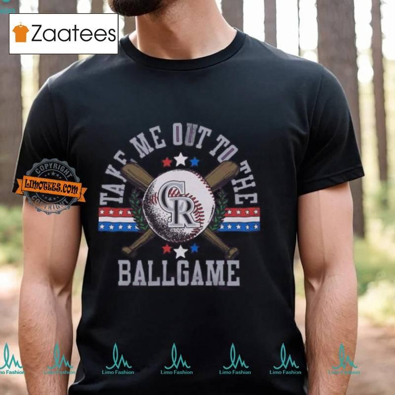 Colorado Rockies Take Me Out To The Ballgame Shirt