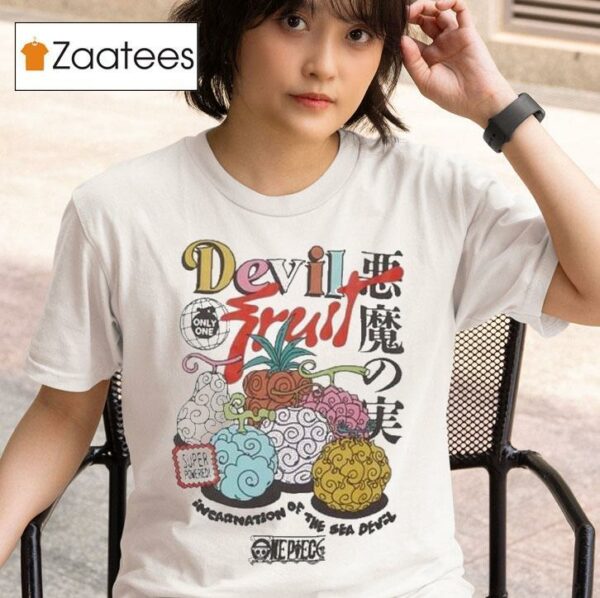 Devil Fruit Only One Incarnation Of The Sea Devil One Piece S Tshirt