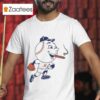 Exclusive Mr Met Cartoon New York Mets Mlb Mascot Smoke S Tshirt