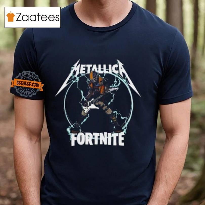 Fortnite X Metallica Fuel Classic T Shirt