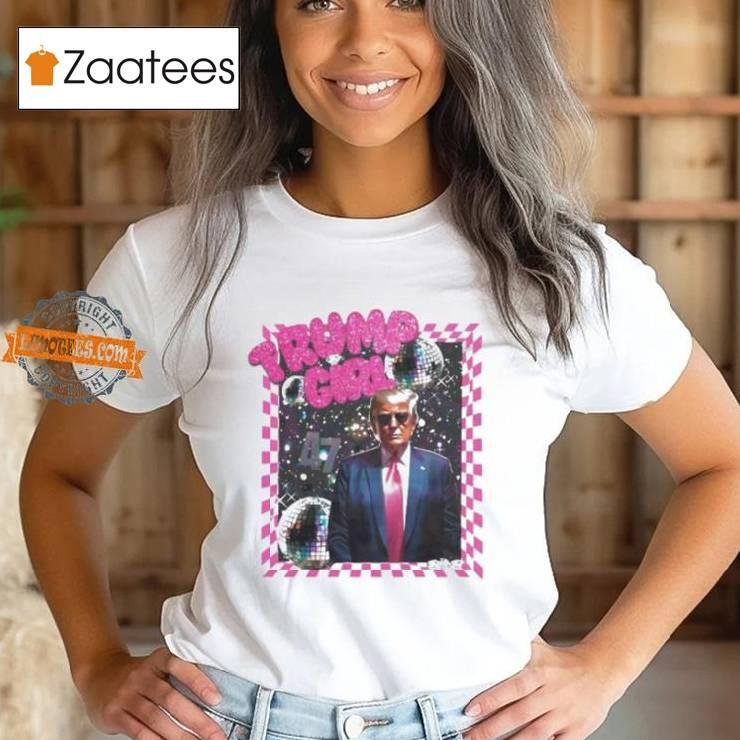 Glitter Trump Girl Take America Back Shirt