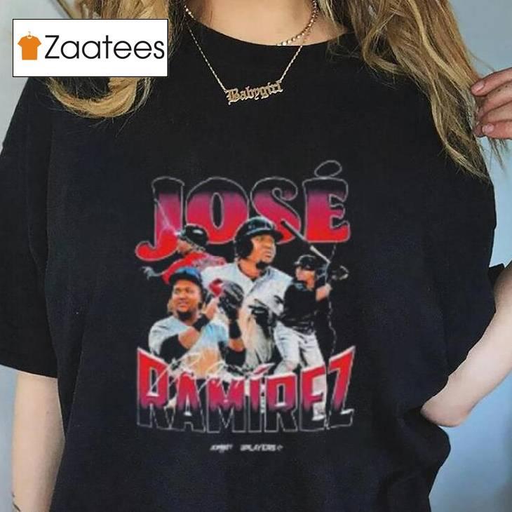 Jose Ramirez Signature Series Jomboy Mlb Players T Shirt