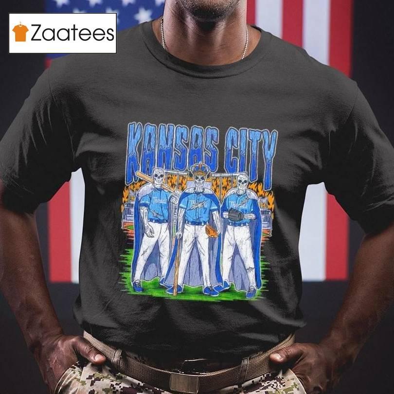 Kansas City Royals Bobby Witt Jr. Salvador Perez '24 The Boys Are Playing Some Ball Shirt