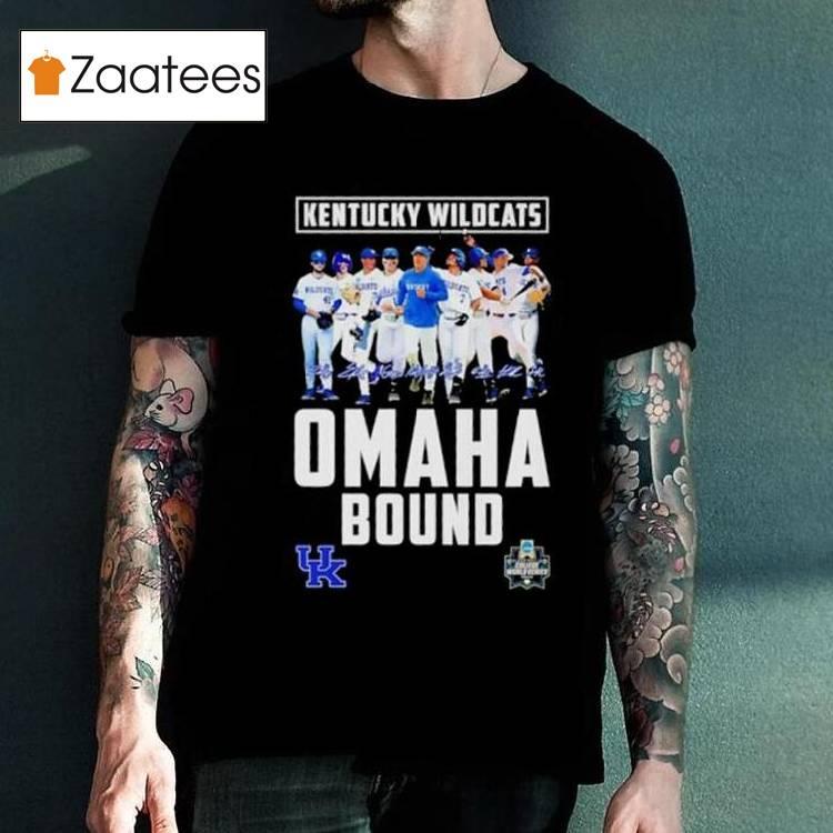 Kentucky Wildcats Omaha Bound Signature Shirt