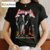 Metallica M72 World Tour 2024 Rock Band Graphics T Shirt