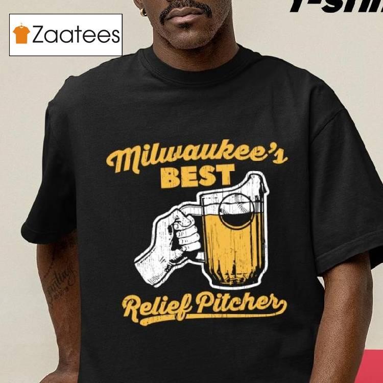 Milwaukee Brewers Milwaukee's Best Relief Pitcher Beer Shirt