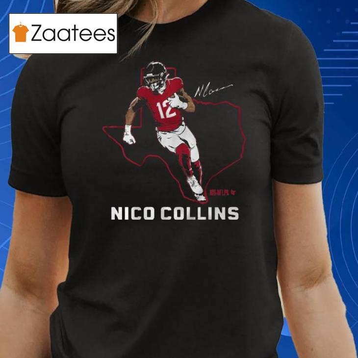 Nico Collins State Star Shirt