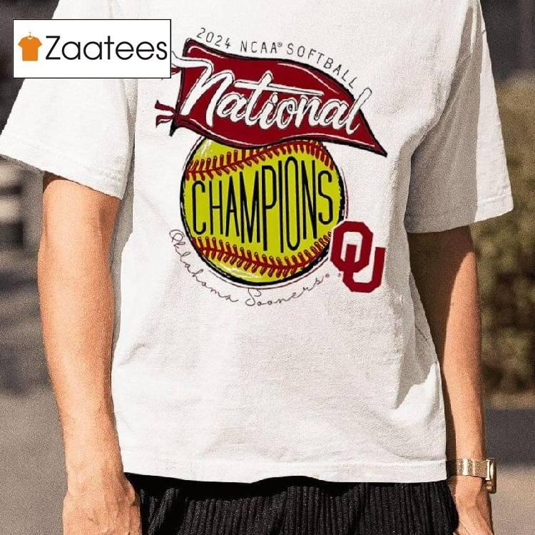 Oklahoma Sooners 2024 Ncaa Softball National Champions World Series Retro Shirt