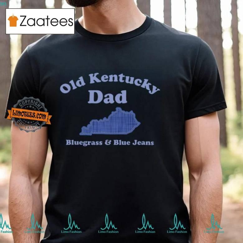 Old Kentucky Dad Bluegrass Blue Jeans Shirt