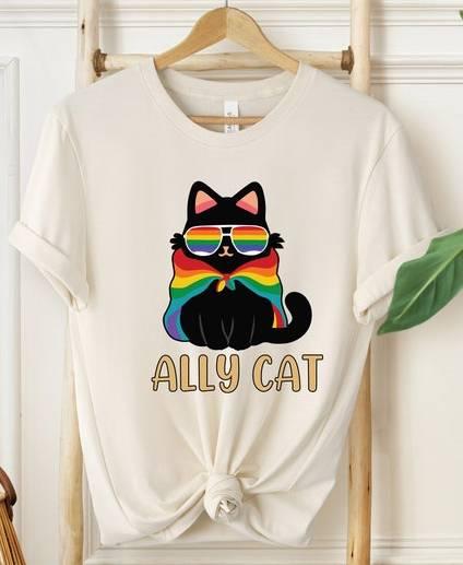 Pride Ally Cat Shirt