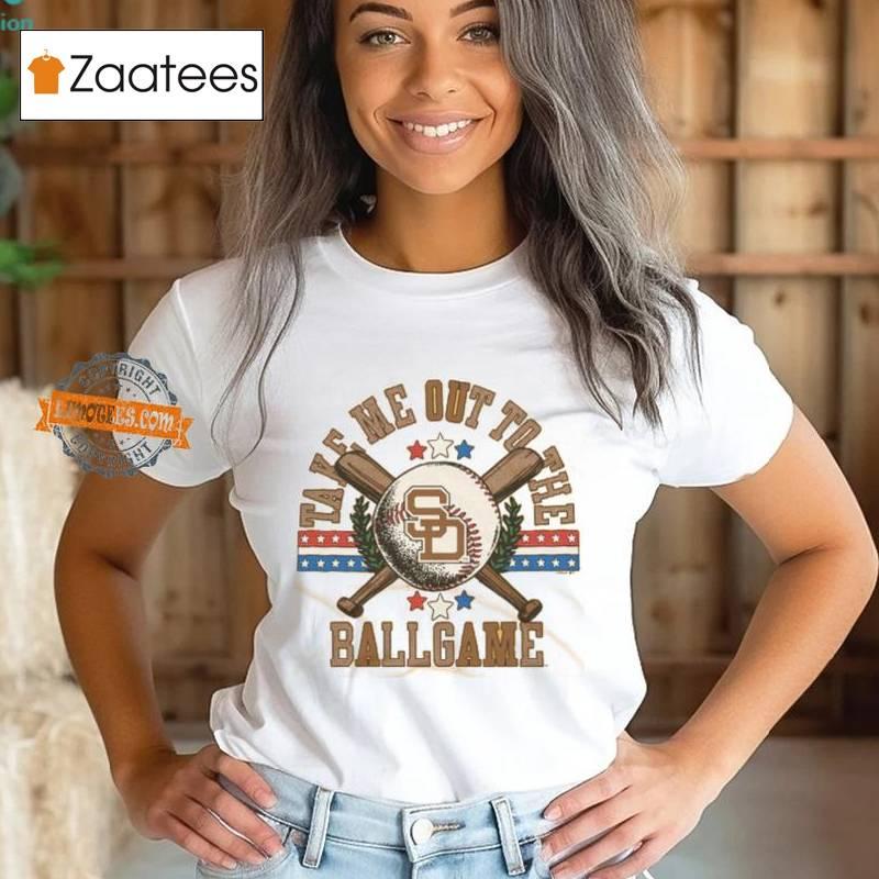 San Diego Padres Take Me Out To The Ballgame Shirt