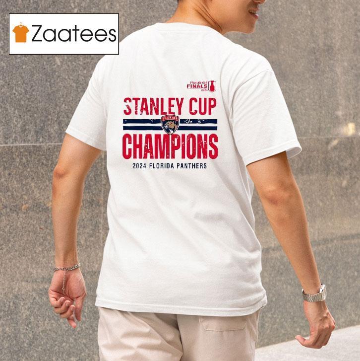 Stanley Cup Finals  Florida Panthers Champions Tshirt 