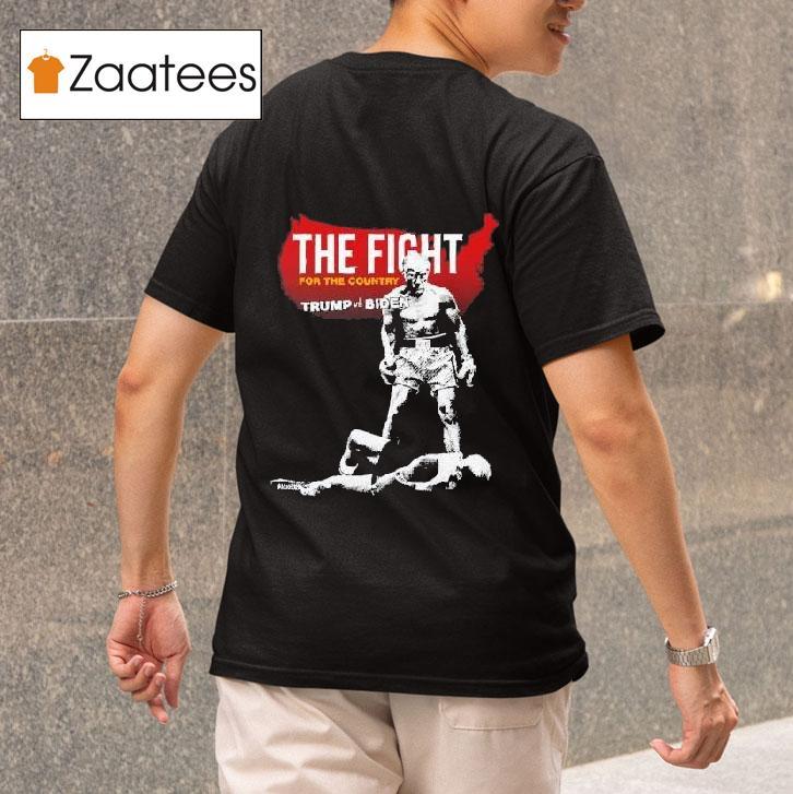 The Fight For The Country Debate Trump Vs Biden Tshirt 