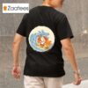 Snoopy And Woodstock Surfing Tshirt
