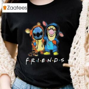 Winnie The Pooh Tigger And Stitch Best Friends Disney Fan Shirt